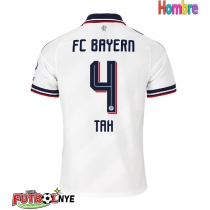 Camiseta Bayern Munich Jonathan Tah #4 Visitante Equipación 2026-27 manga corta